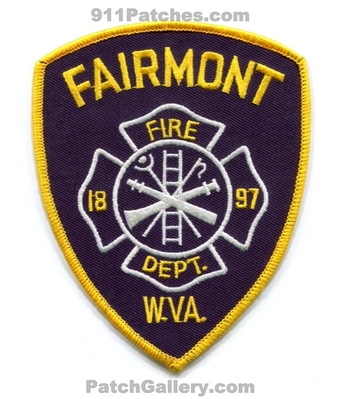 Fairmont Fire Department Patch (West Virginia)
Scan By: PatchGallery.com
Keywords: dept. w.va. 1897