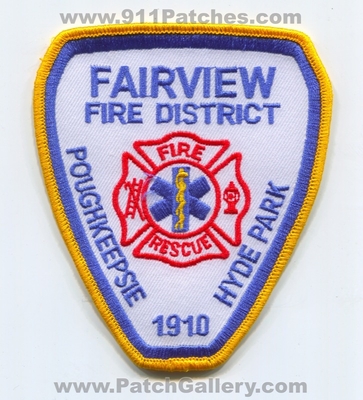 Fairview Fire Rescue District Poughkeepsie Hyde Park Patch (New York)
Scan By: PatchGallery.com
Keywords: dist. department dept. 1910