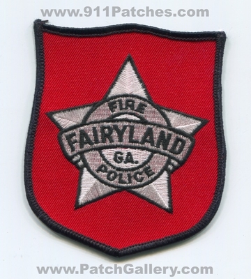 Fairyland Fire Police Department Patch (Georgia)
Scan By: PatchGallery.com
Keywords: dept. ga.