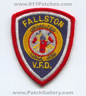 Fallston Community Volunteer Fire Department Patch (North Carolina)
Scan By: PatchGallery.com
Keywords: comm. vol. dept. v.f.d. vfd organized since 1956