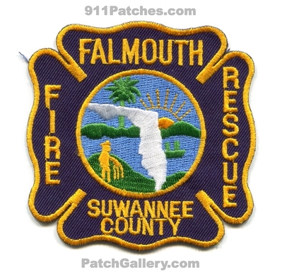 Falmouth Fire Rescue Department Suwannee County Patch (Florida)
Scan By: PatchGallery.com
Keywords: dept. co.