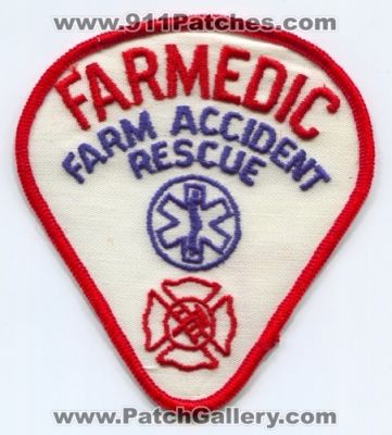 Farmedic Farm Accident Rescue Patch (North Carolina)
Scan By: PatchGallery.com
Keywords: fire ems