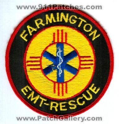 Farmington Fire Department EMT Rescue (New Mexico)
Scan By: PatchGallery.com
Keywords: dept. ems