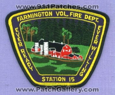 Farmington Volunteer Fire Department Station 15 (Pennsylvania)
Thanks to apdsgt for this scan.
Keywords: vol. dept.