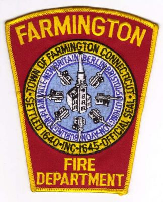 Farmington Fire Department
Thanks to Michael J Barnes for this scan.
Keywords: connecticut town of