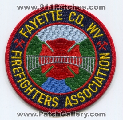 Fayette County Firefighters Association Patch (West Virginia)
Scan By: PatchGallery.com
Keywords: co. ffs assn. wv