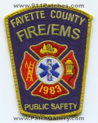 Fayette County Fire EMS Department Public Safety (Georgia)
Scan By: PatchGallery.com
Keywords: co. dept. dps