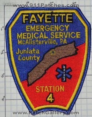 Fayette Emergency Medical Service Station 4 (Pennsylvania)
Thanks to swmpside for this picture.
Keywords: ems mcalisterville pa. juniata county