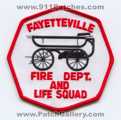 Fayetteville Fire Department and Life Squad Patch (Ohio)
Scan By: PatchGallery.com
Keywords: dept.
