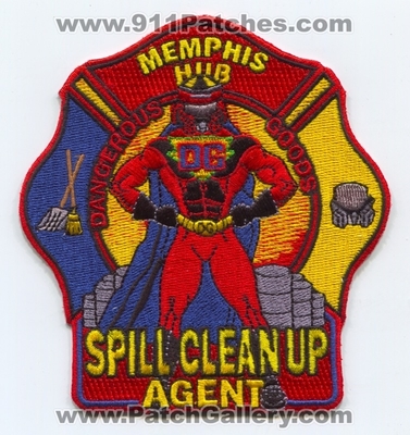 FedEx Memphis Hub Spill Clean Up Agent Patch (Tennessee)
Scan By: PatchGallery.com
Keywords: federal express dangerous goods hazmat haz-mat hazardous materials