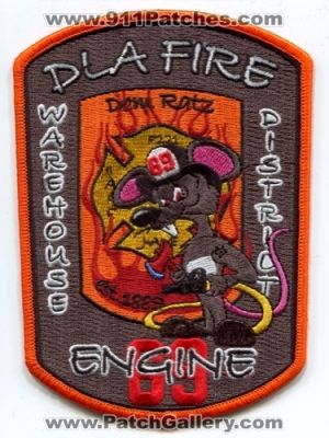 Federal Fire Department New Cumberland Defense Logistics Agency York County Station 69 Engine Patch (Pennsylvania)
[b]Scan From: Our Collection[/b]
[b]Patch Made By: 911Patches.com[/b]
Keywords: dept. dla company iaff local f221 f-221 ratz nest warehouse district