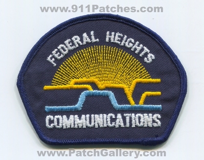 Federal Heights Communications 911 Dispatcher Patch (Colorado)
[b]Scan From: Our Collection[/b]
Keywords: fire rescue ems police department dept.
