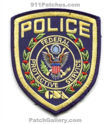 Federal Protective Service Police Department GSA Patch
Scan By: PatchGallery.com
Keywords: dept.