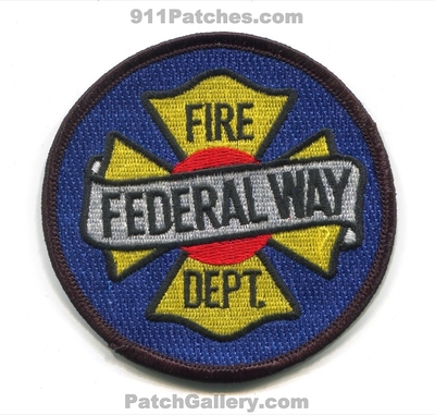 Federal Way Fire Department Patch (Washington)
Scan By: PatchGallery.com
Keywords: dept.