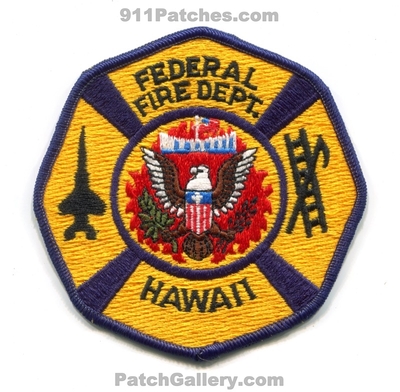 Federal Fire Department Patch (Hawaii)
Scan By: PatchGallery.com
Keywords: dept.