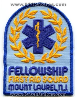 Fellowship First Aid Squad (New Jersey)
Scan By: PatchGallery.com
Keywords: ems mount mt. laurel n.j.
