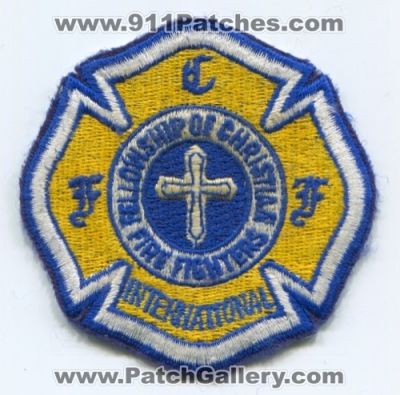 Fellowship of Christian Firefighters International (Virginia)
Scan By: PatchGallery.com
Keywords: Intl. fcf