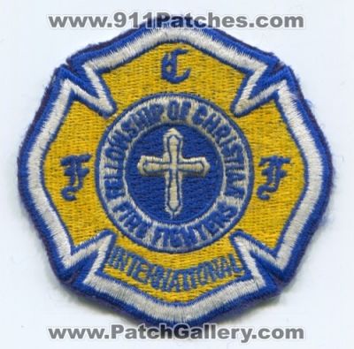 Fellowship of Christian Firefighters International (Virginia)
Scan By: PatchGallery.com
Keywords: Intl. fcf