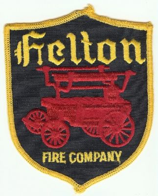 Felton Fire Company
Thanks to PaulsFirePatches.com for this scan.
Keywords: delaware