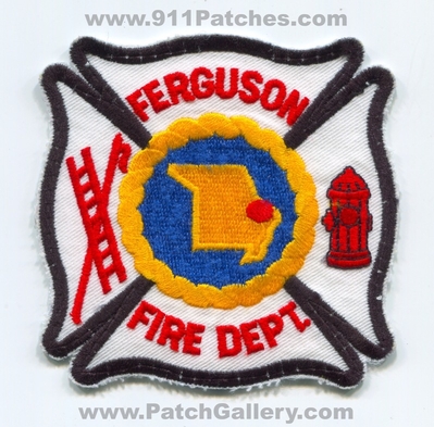 Ferguson Fire Department Patch (Missouri)
Scan By: PatchGallery.com
Keywords: dept.