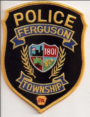 Ferguson Township Police
Thanks to EmblemAndPatchSales.com for this scan.
Keywords: pennsylvania twp