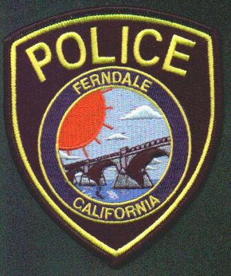 Ferndale Police
Thanks to EmblemAndPatchSales.com for this scan.
Keywords: california