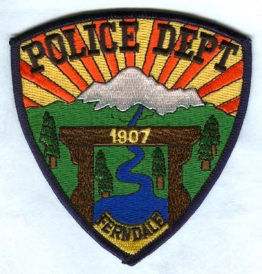 Ferndale Police Dept (Washington)
Scan By: PatchGallery.com
Keywords: department