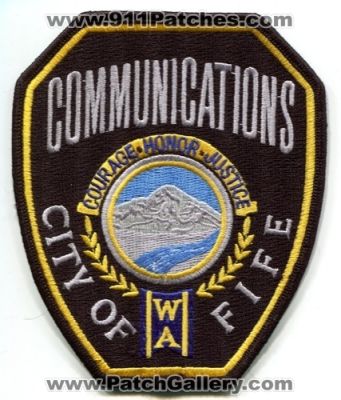 Fife Communications Patch (Washington)
Scan By: PatchGallery.com
Keywords: city of fire police department dept. 911 dispatcher