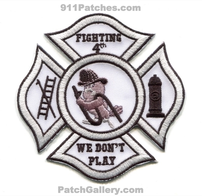 Fighting 4th Fire Department We Dont Play Patch (UNKNOWN STATE)
Scan By: PatchGallery.com
Keywords: dept.