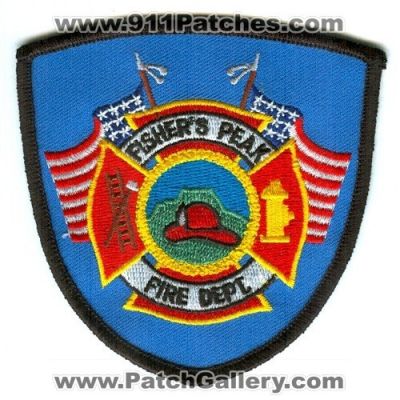 Fishers Peak Fire Department Patch (Colorado)
[b]Scan From: Our Collection[/b]
Keywords: dept. fisher's