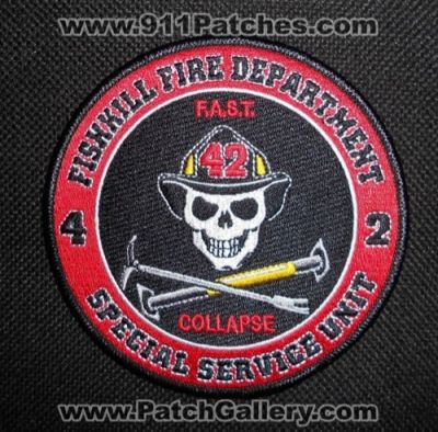 Fishkill Fire Department Special Service Unit 42 (New York)
Thanks to Matthew Marano for this picture.
Keywords: dept. f.a.s.t. fast collapse