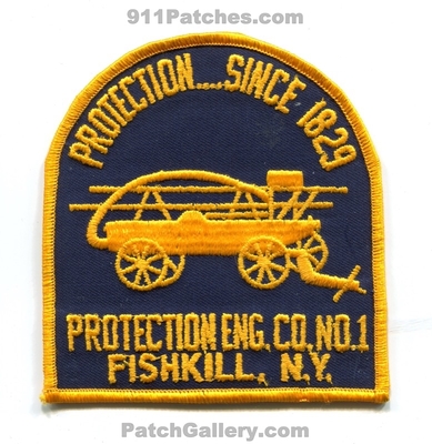 Fishkill Fire Department Protection Engine Company Number 1 Patch (New York)
Scan By: PatchGallery.com
Keywords: dept. co. no. #1 protection...since 1829