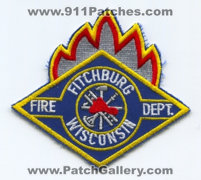 Fitchburg Fire Department Patch (Wisconsin)
Scan By: PatchGallery.com
Keywords: dept.