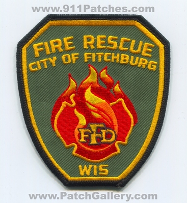 Fitchburg Fire Rescue Department Patch (Wisconsin)
Scan By: PatchGallery.com
Keywords: city of dept. ffd