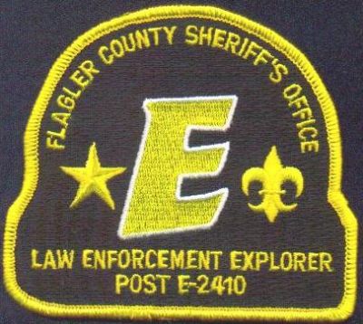 Flagler County Sheriff's Office Law Enforcement Explorer Post E-2410
Thanks to EmblemAndPatchSales.com for this scan.
Keywords: florida sheriffs