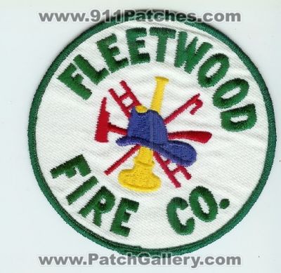Fleetwood Fire Company (Pennsylvania)
Thanks to Mark C Barilovich for this scan.
Keywords: co.