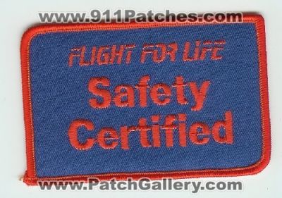 Flight For Life Safety Certified (Wisconsin)
Thanks to Mark C Barilovich for this scan.
Keywords: air medical helicopter