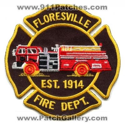 Floresville Fire Department (Texas)
Scan By: PatchGallery.com
Keywords: dept.