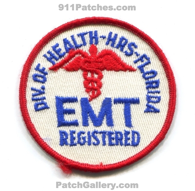 Florida State Registered EMT Division of Health Hours EMS Patch (Florida)
Scan By: PatchGallery.com
Keywords: emergency medical technician div. hrs services