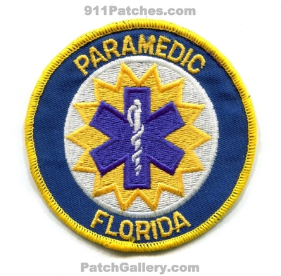 Florida State Paramedic EMS Patch (Florida)
Scan By: PatchGallery.com
Keywords: emergency medical services ambulance