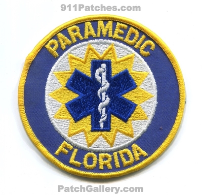 Florida State Paramedic EMS Patch (Florida)
Scan By: PatchGallery.com
Keywords: emergency medical services ambulance