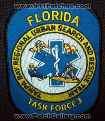 Tampa Bay Regional Urban Search and Rescue Team Florida Task Force 3 (Florida)
Thanks to Matthew Marano for this picture.
Keywords: usar us&r ems
