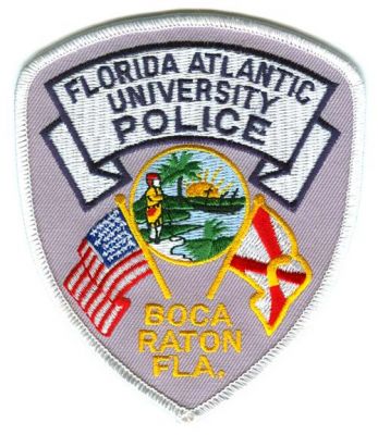 Florida Atlantic University Police (Florida)
Scan By: PatchGallery.com
Keywords: boca raton