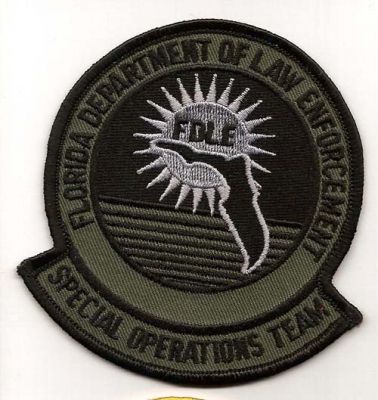Florida Department of Law Enforcement Special Operations Team
Thanks to Jamie Emberson for this scan.
Keywords: fdle sot