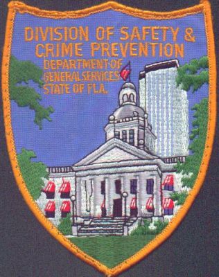 Florida Division of Safety & Crime Prevention
Thanks to EmblemAndPatchSales.com for this scan.
Keywords: department of general services state of