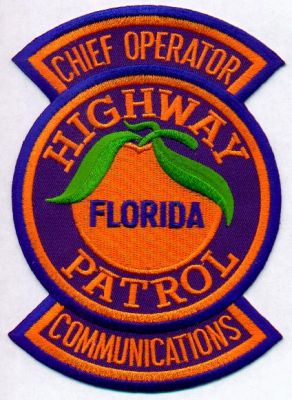 Florida Highway Patrol Chief Operator Communications
Thanks to EmblemAndPatchSales.com for this scan.
Keywords: police