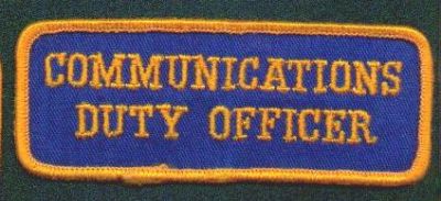 Florida Highway Patrol Communications Duty Officer
Thanks to EmblemAndPatchSales.com for this scan.
Keywords: police