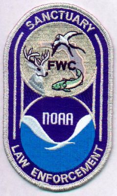 Florida Wildlife Commission Sanctuary Law Enforcement
Thanks to EmblemAndPatchSales.com for this scan.
Keywords: police noaa