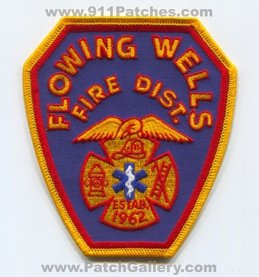 Flowing Wells Fire District Patch (Arizona)
Scan By: PatchGallery.com
Keywords: dist. department dept. estab. 1962