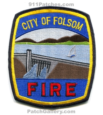 Folsom Fire Department Patch (California)
Scan By: PatchGallery.com
Keywords: city of dept.